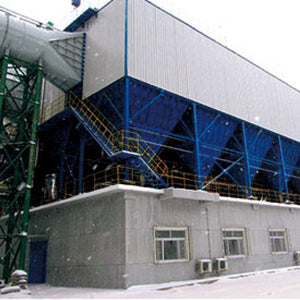 Bag type dust removal system for ironmaking and tapping plant